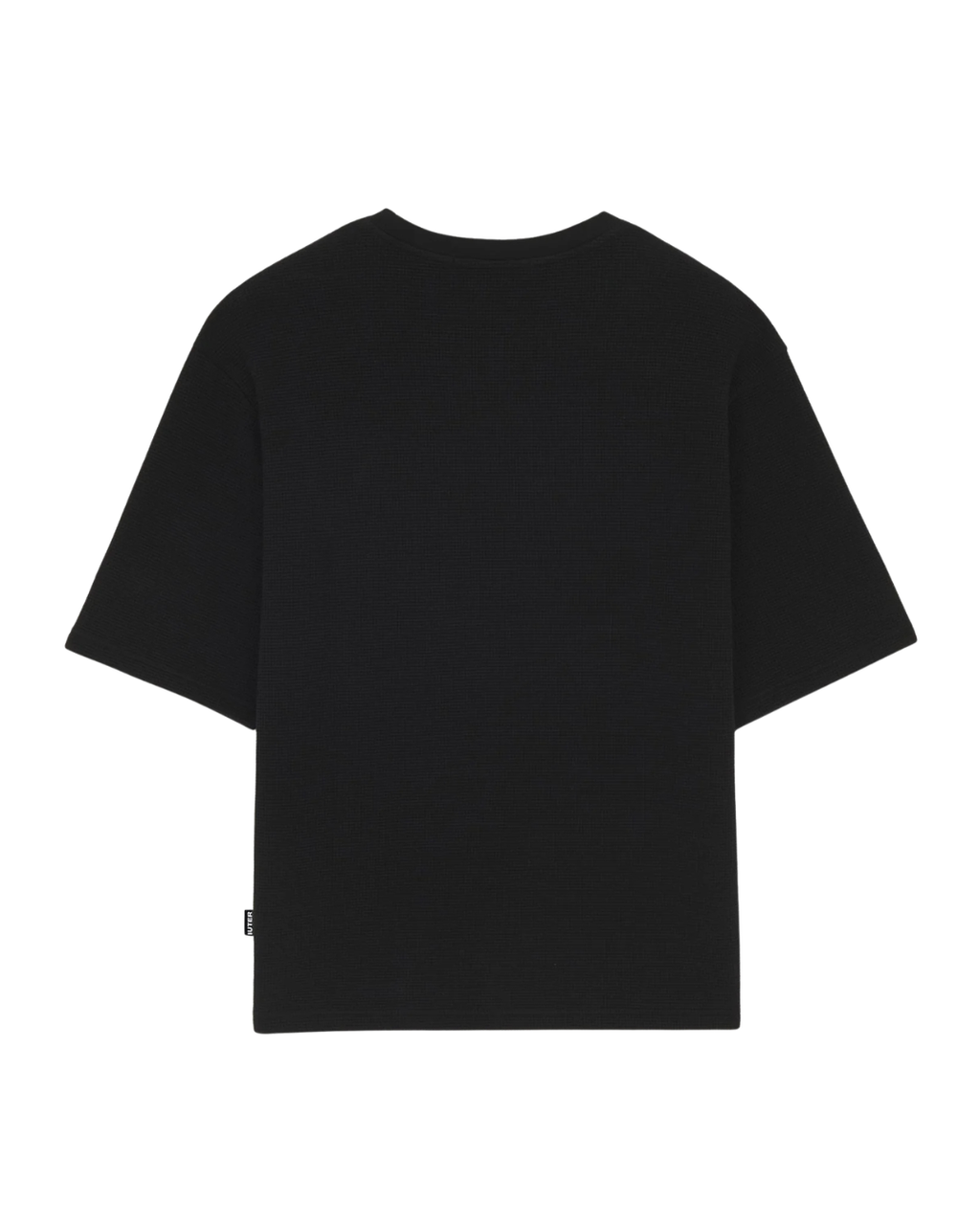 Iuter - Self Care Waffle Tee - Nero