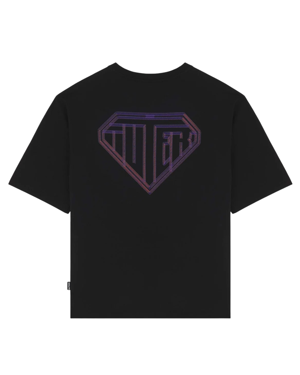 Iuter - Stitch Logo Tee - Nero