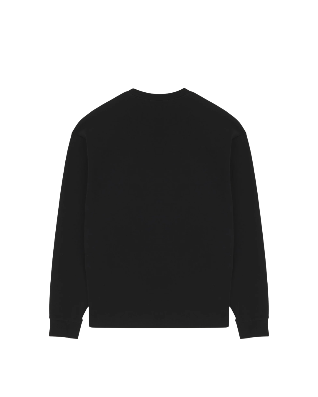 Iuter - Label Ribbed LS Tee - Nero