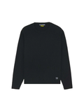 Iuter - Label Ribbed LS Knit - Nero