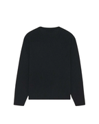 Iuter - Label Ribbed LS Knit - Nero