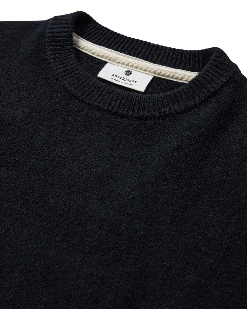 Anerkjendt - Akrico Lambswool Knit - Nero