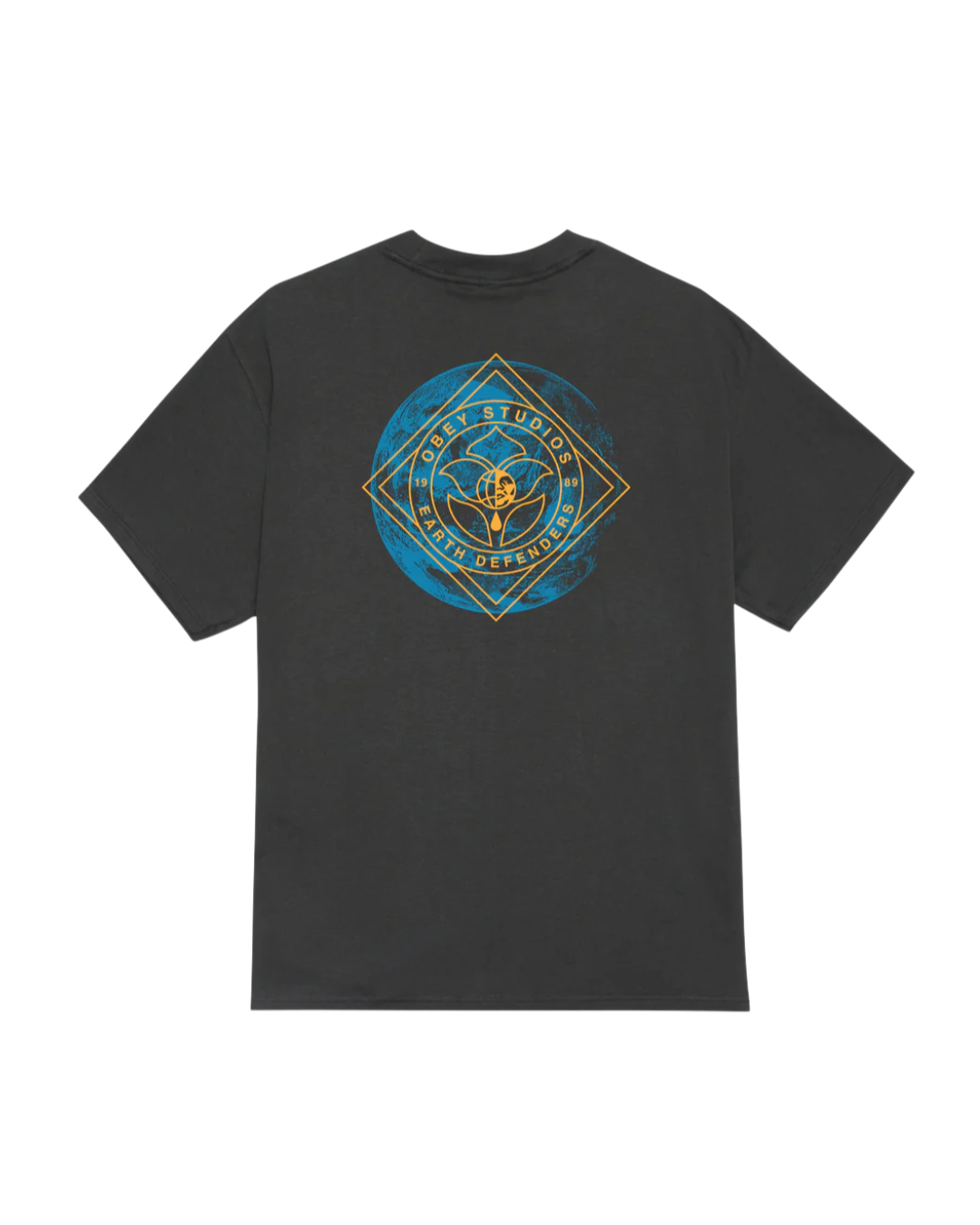 Obey - Earth Defenders Tee - Nero