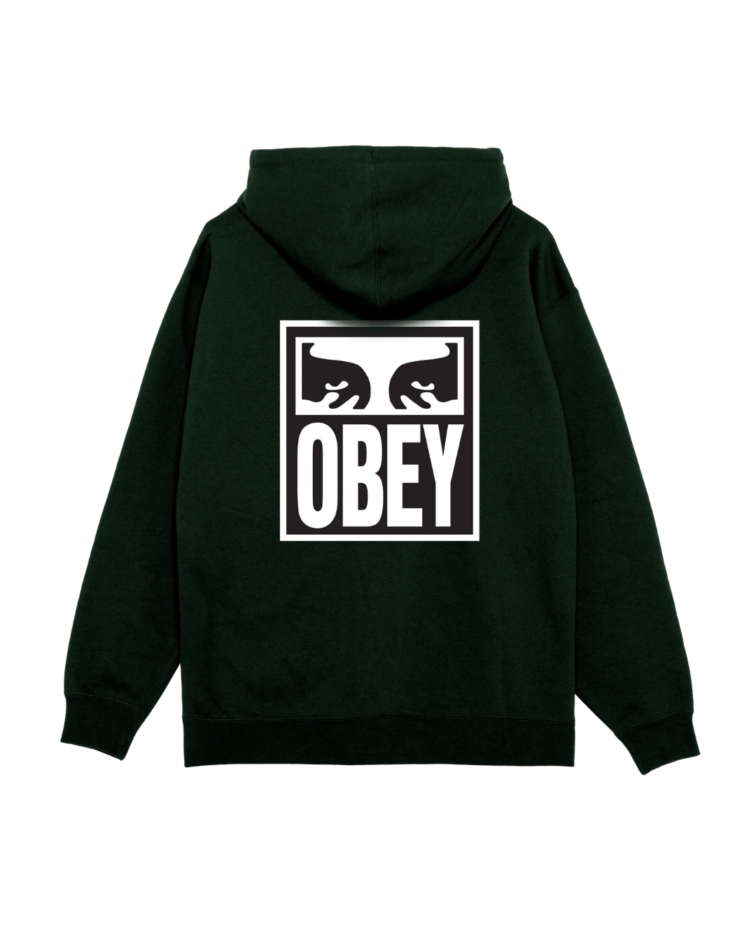 Obey - Eyes Icon Hood Fleece - Verde