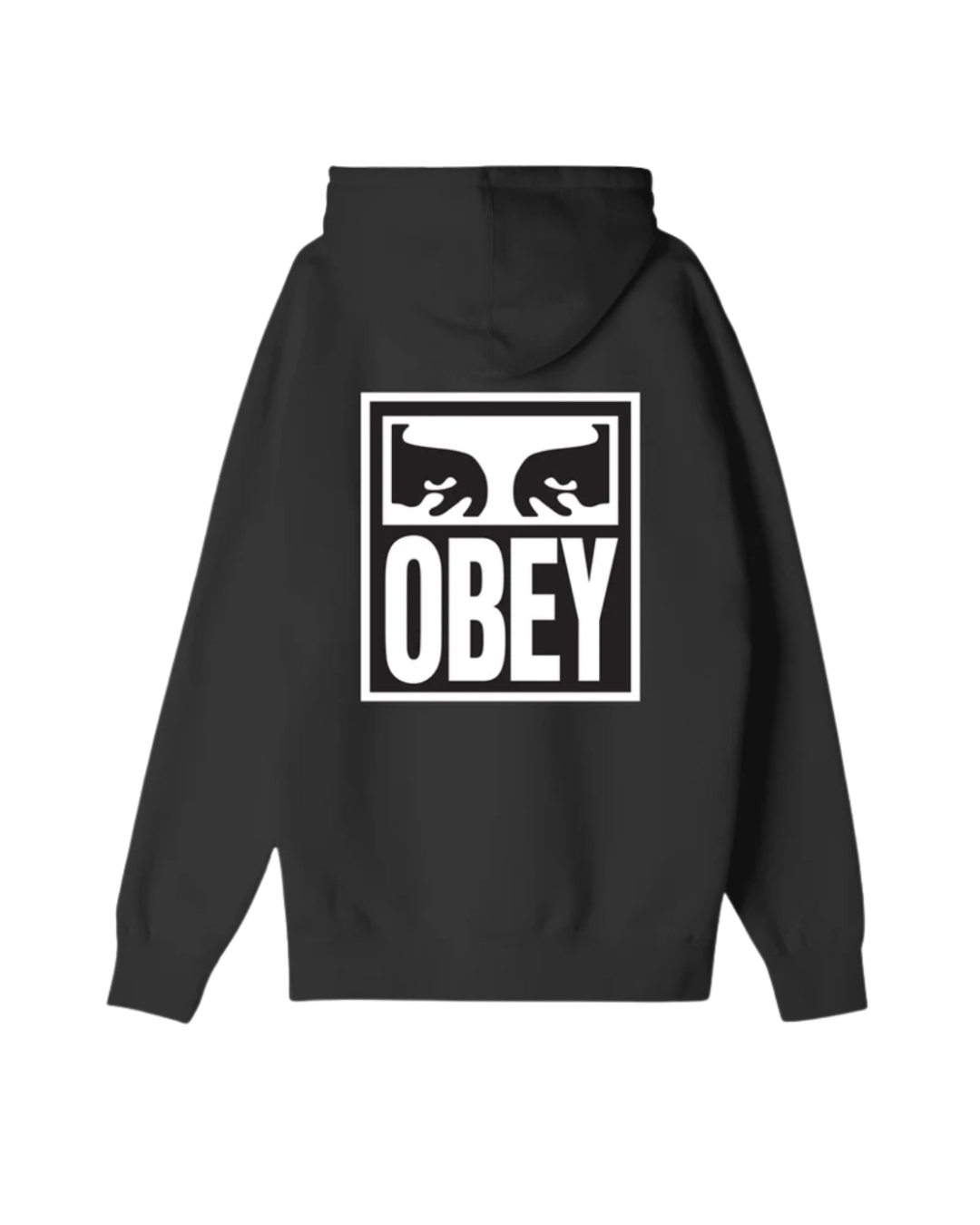Obey - Eyes Icon Hood Fleece - Nero