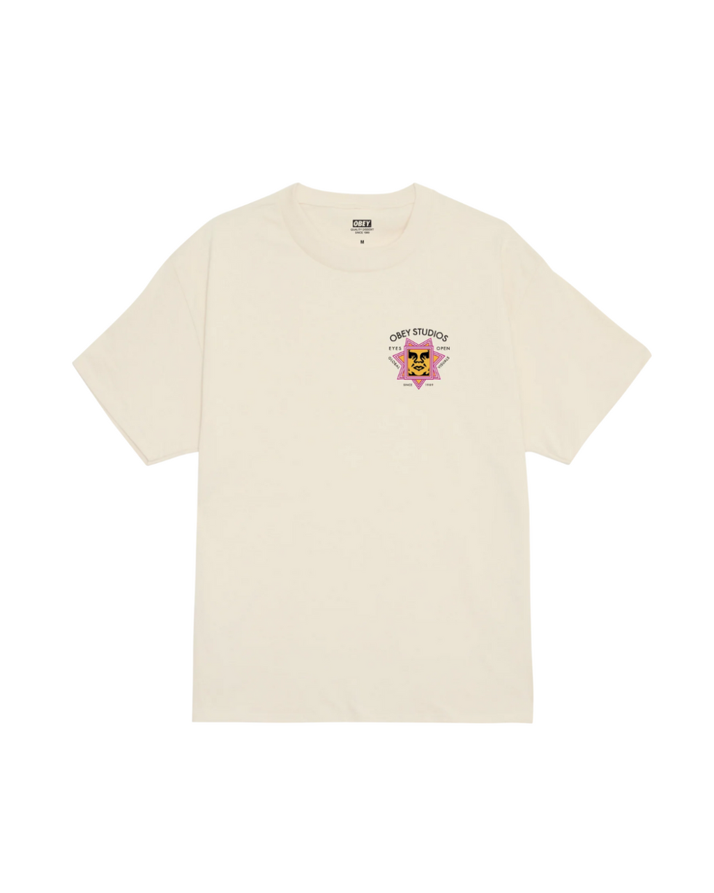 Obey - Global Visuals Tee - Crema