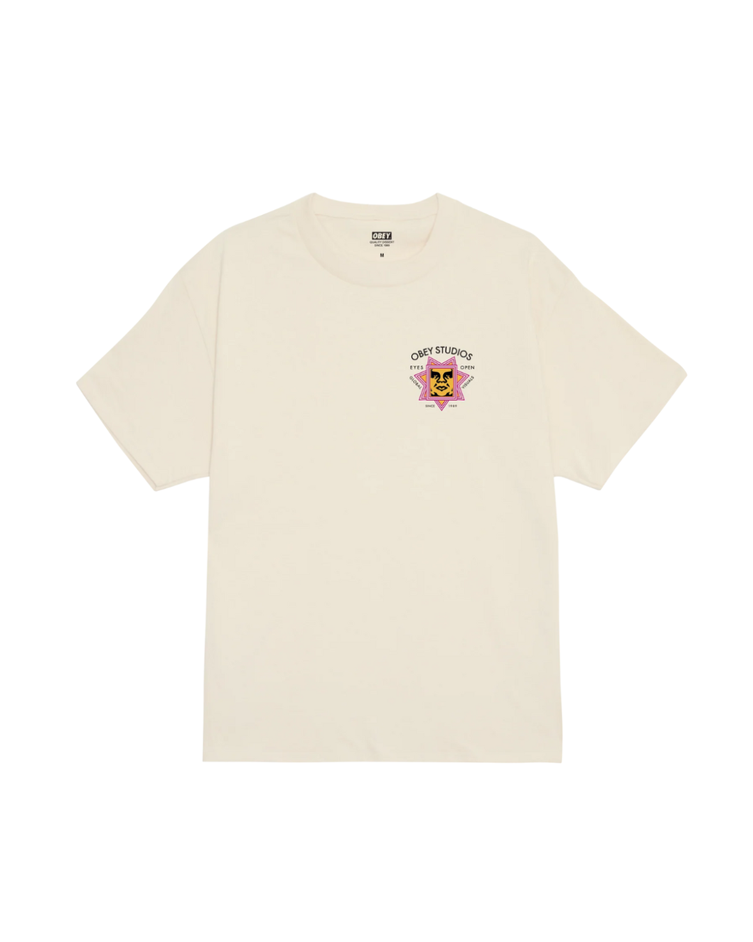 Obey - Global Visuals Tee - Crema