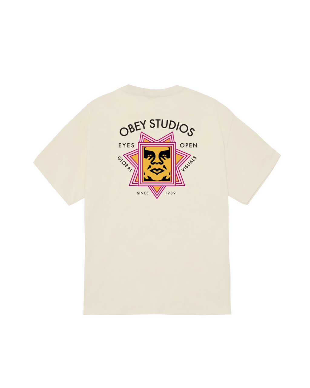 Obey - Global Visuals Tee - Crema