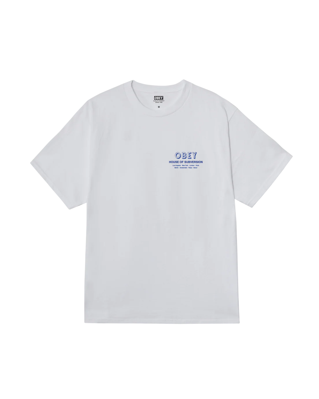 Obey - House Of Subversion Tee - Bianco