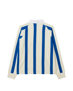 Obey - Landon Stripe Polo LS - Bianco