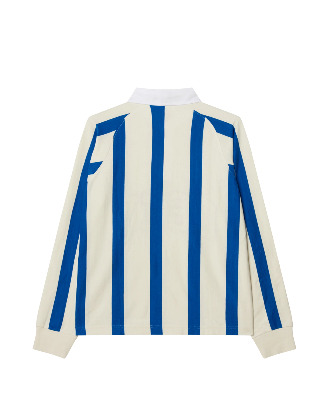 Obey - Landon Stripe Polo LS - Bianco