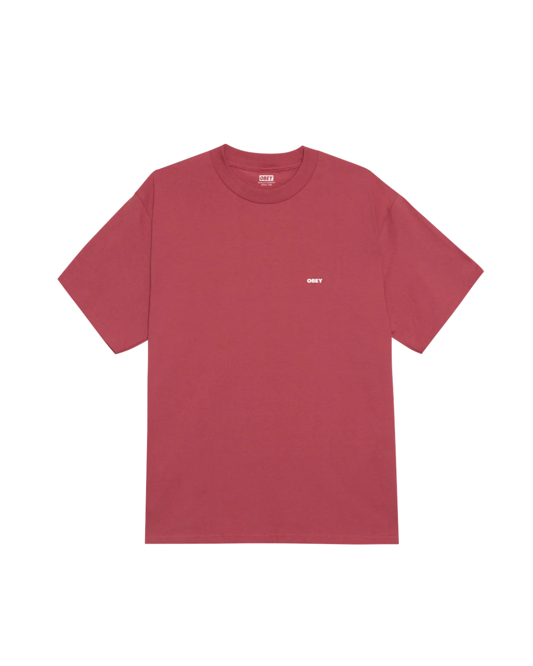 Obey - Lisbon Icon Tee - Rosso