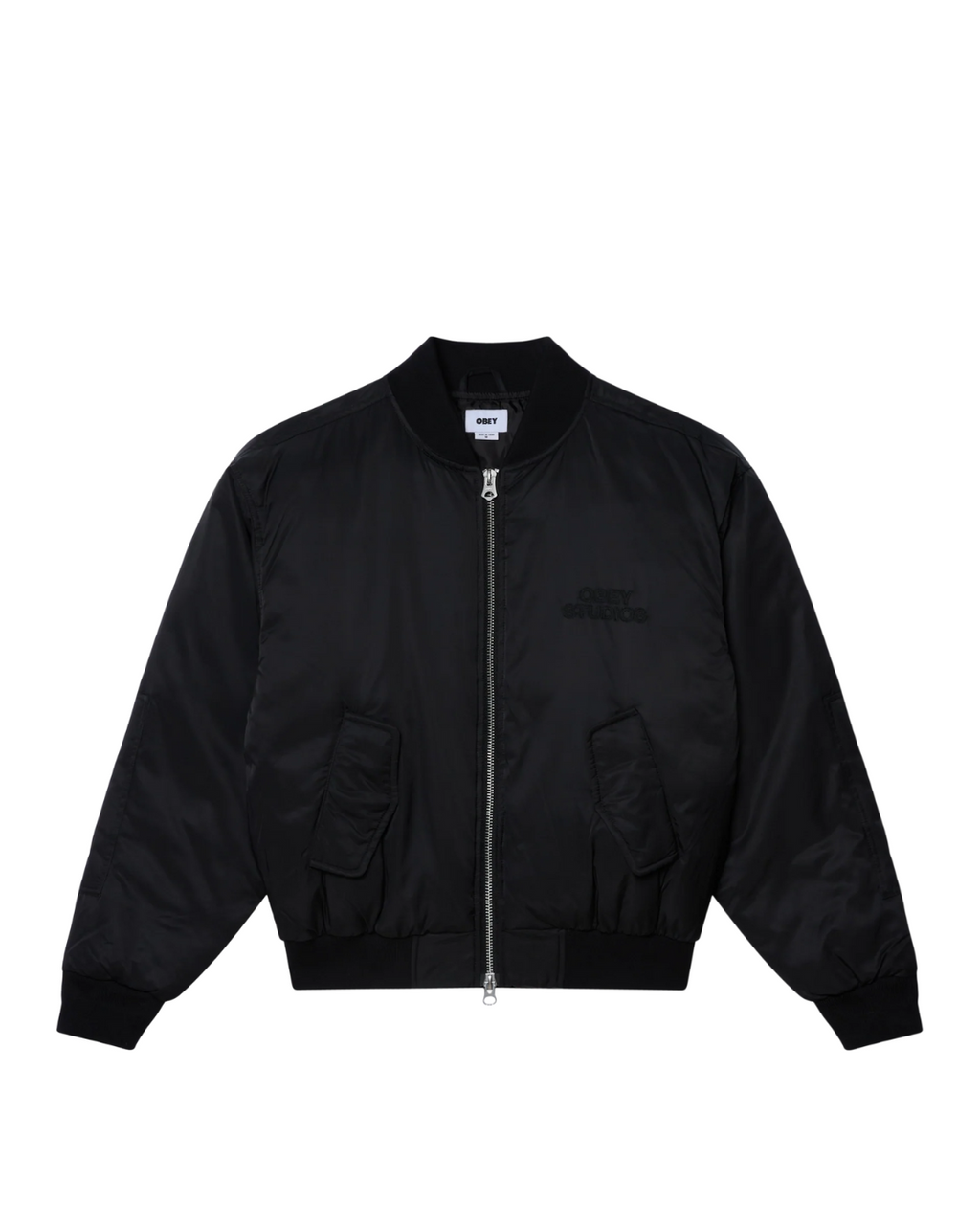 Obey - Studios Ma-1 Bomber - Nero