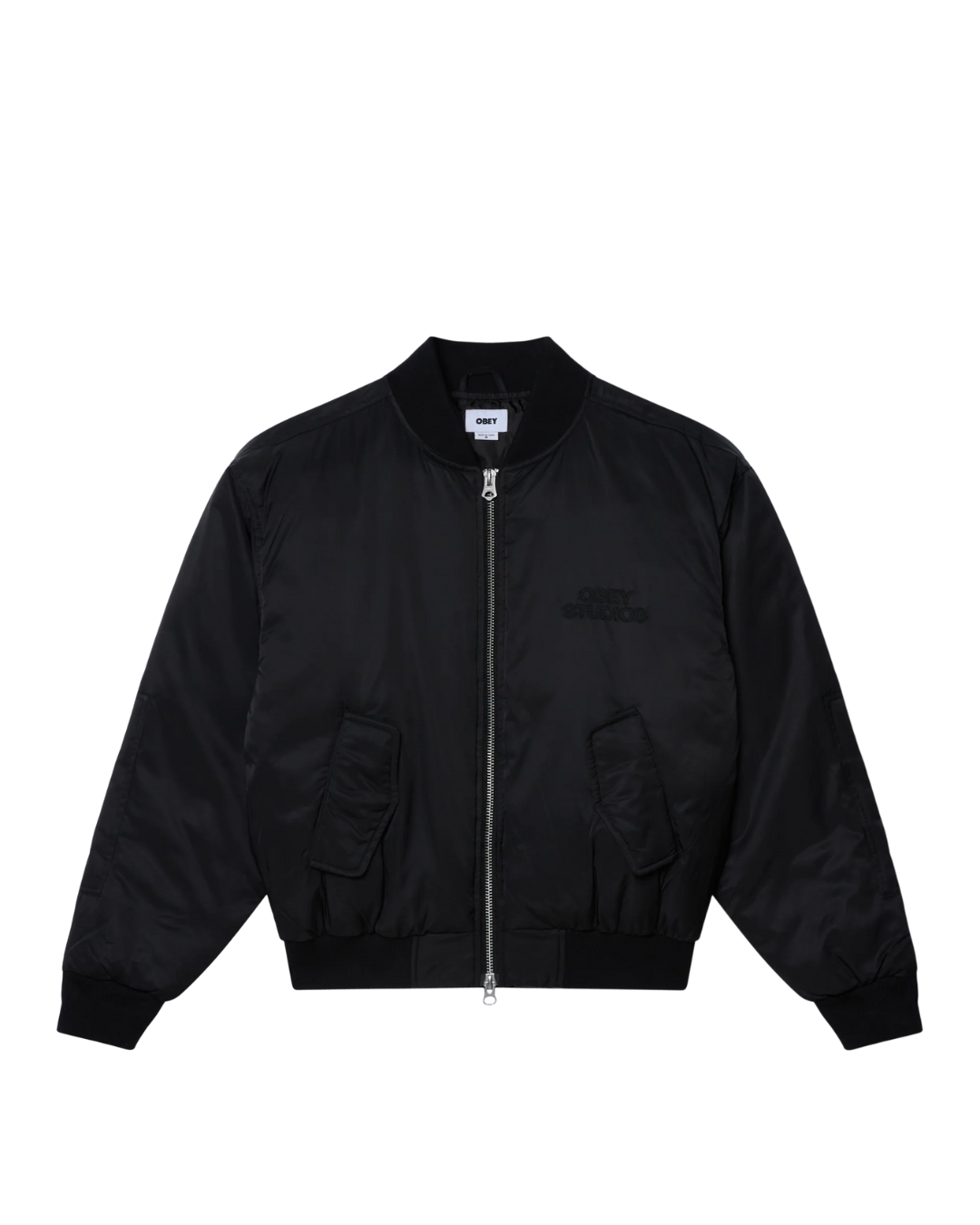 Obey - Studios Ma-1 Bomber - Nero