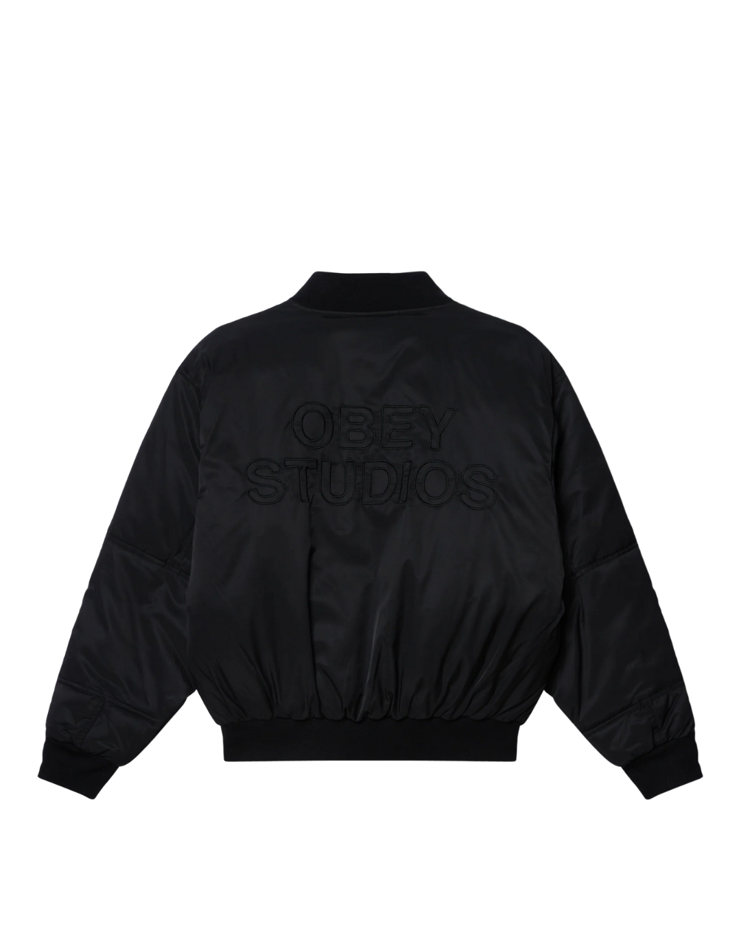Obey - Studios Ma-1 Bomber - Nero