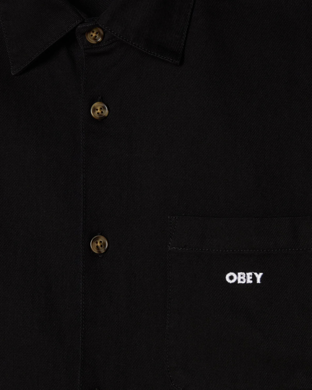 Obey - Pablo Denim Woven - Nero