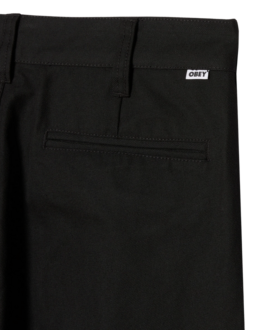 Obey - Armel Pleated Pant - Nero