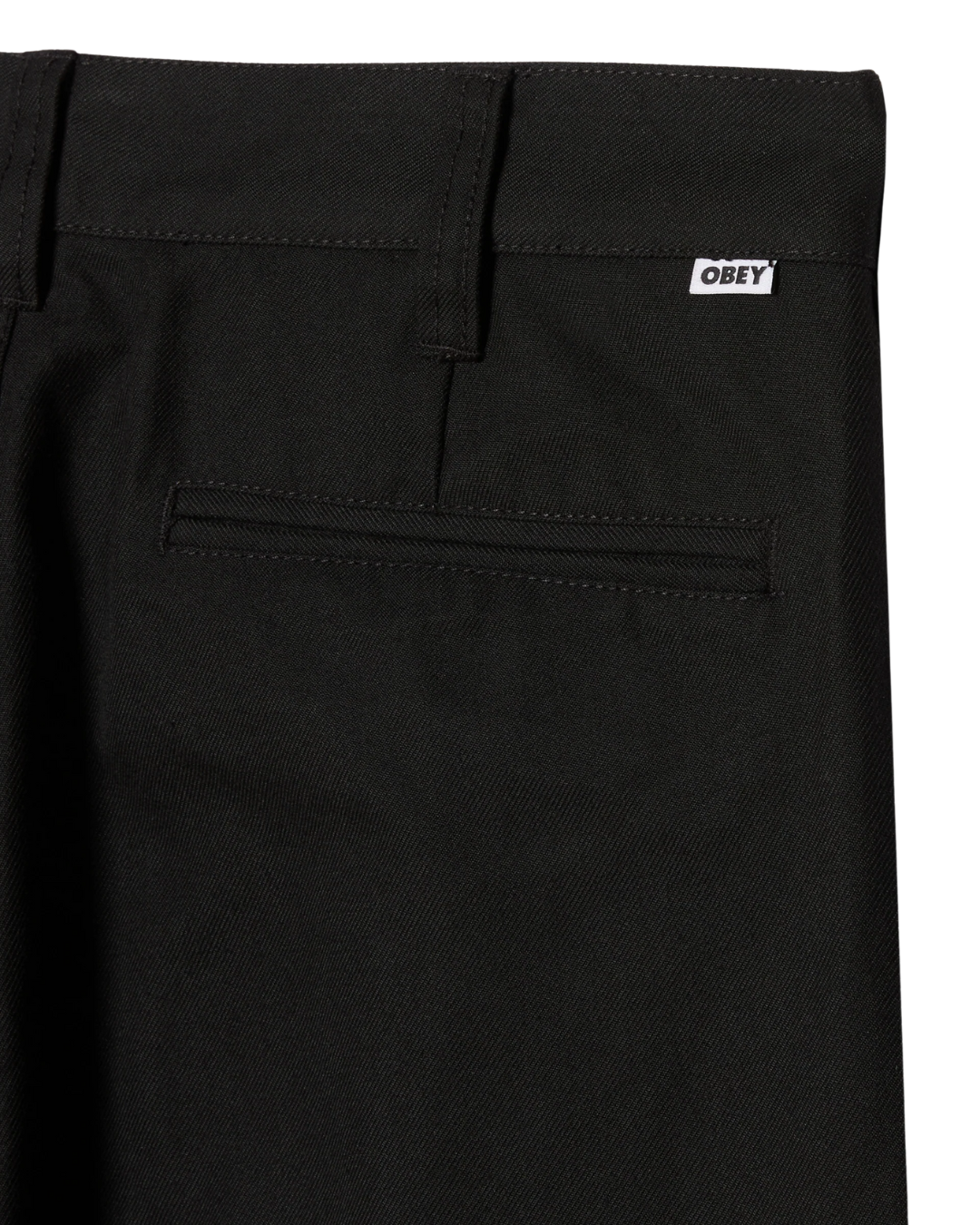Obey - Armel Pleated Pant - Nero