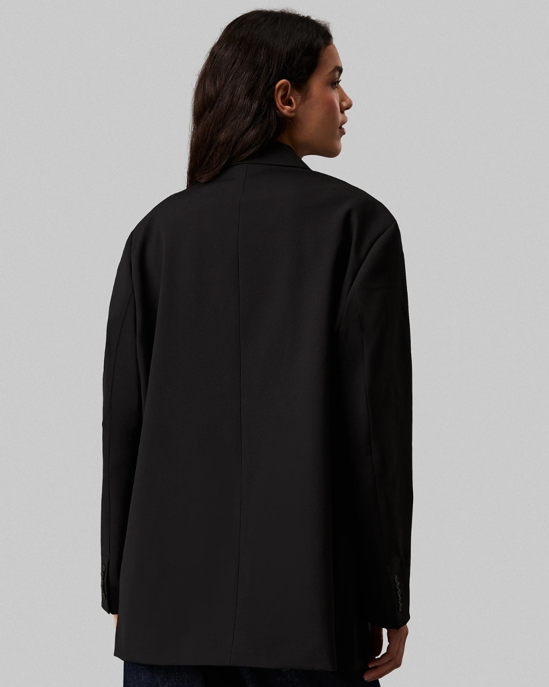 Calvin Klein Jeans - Double Breasted Relaxed Blazer - Black