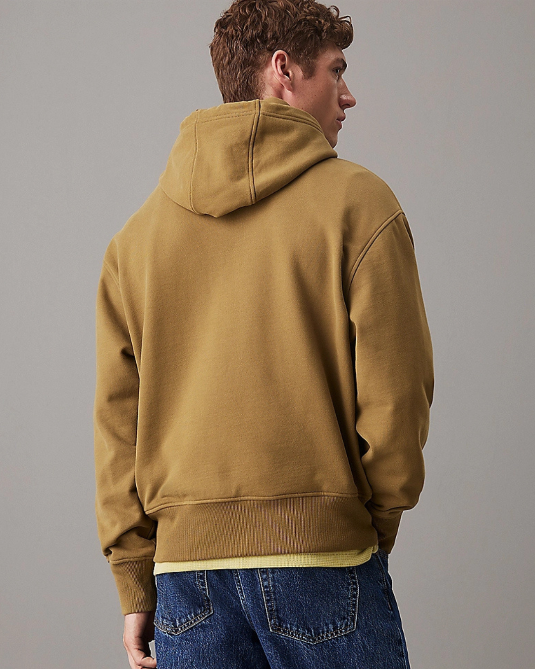 Calvin Klein Jeans - Heavyweight CK Embro Hoodie - Green