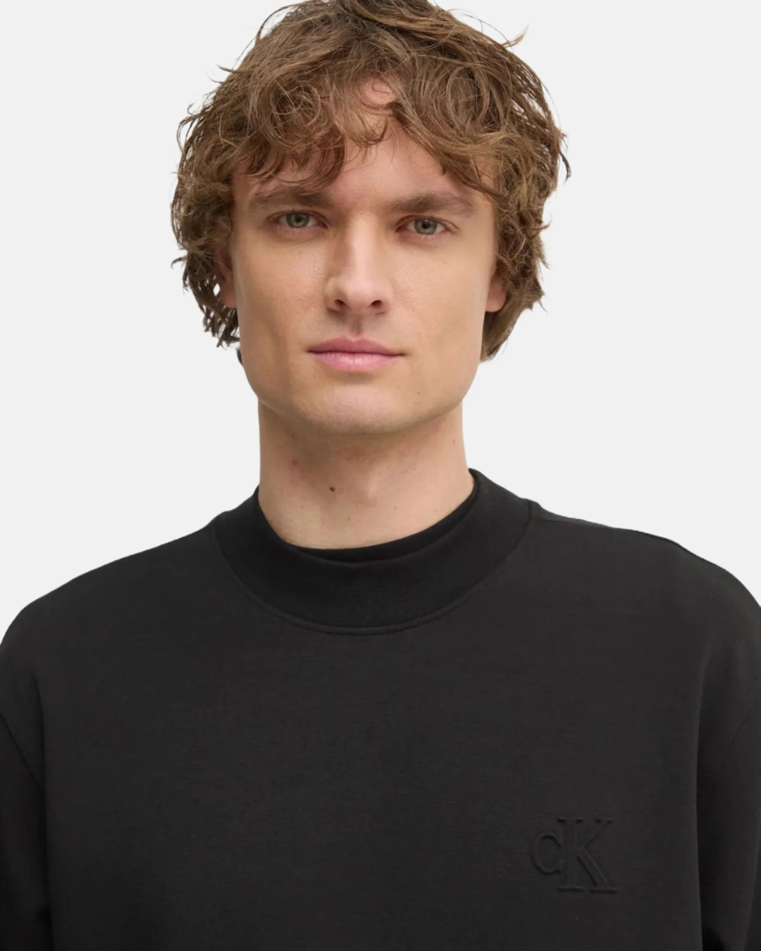 Calvin Klein Jeans - Interlock Crew Neck - Black